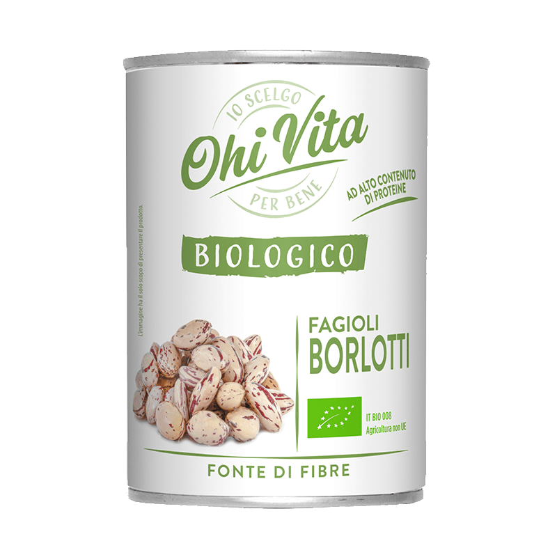 Fagioli Borlotti lessati Bio Box