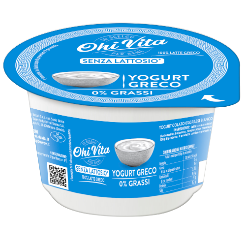 Yogurt Greco Senza Lattosio Bianco Box