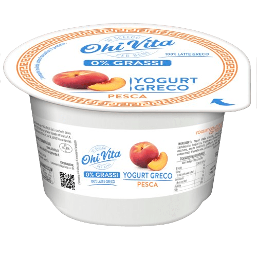 YOGURT GRECO CON PESCA 0% GRASSI Box